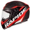 MT Helmets Mt Helmet RAPIDE PRO KID Carbon C5 Fluo Red Carbon Casque De Moto -MT Helmets Shop mt helmet rapide pro kid carbon c5 fluo red carbon casque de moto 135651