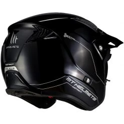 MT Helmets Casque De Moto DISTRICT Solid A1 Glossy Black -MT Helmets Shop mt helmets casque de moto district solid a1 glossy black 102947