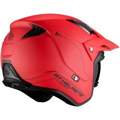 MT Helmets Casque De Moto DISTRICT Solid A5 Matt Red -MT Helmets Shop mt helmets casque de moto district solid a5 matt red 102962