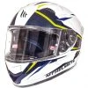 MT Helmets KRE SV Integral Casque De Moto Intrepid B3 Double Visor Fibre White Yellow Fluo -MT Helmets Shop mt helmets kre sv integral casque de moto intrepid b3 double visor fibre white yellow fluo 112425