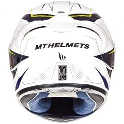 MT Helmets KRE SV Integral Casque De Moto Intrepid B3 Double Visor Fibre White Yellow Fluo 7 MT Helmets KRE SV Integral Casque De Moto Intrepid B3 Double Visor Fibre White Yellow Fluo -MT Helmets Shop mt helmets kre sv integral casque de moto intrepid b3 double visor fibre white yellow fluo 112427